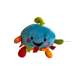 Fisher Price Blue Giggle Gang Baby Toddler Tag Plush Soft Toy Kids *NOT WORKING*